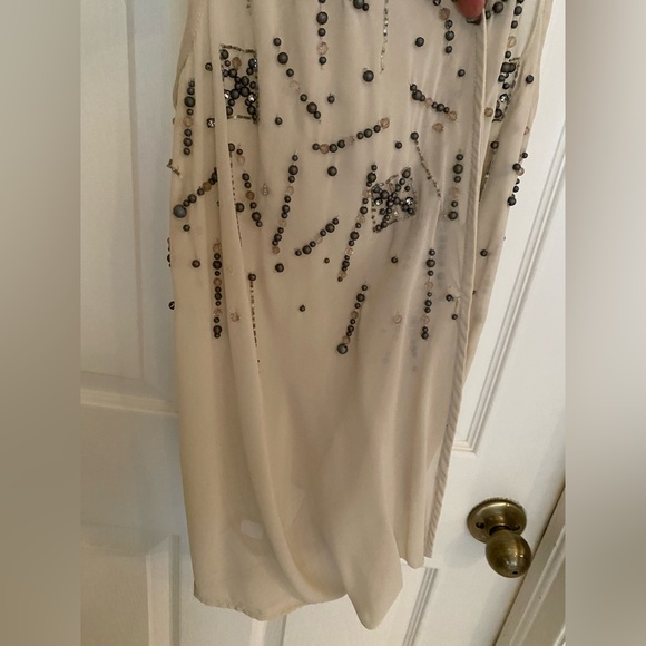 Frederick’s of Hollywood sheer top with beads and rhinestones - Picture 3 of 8